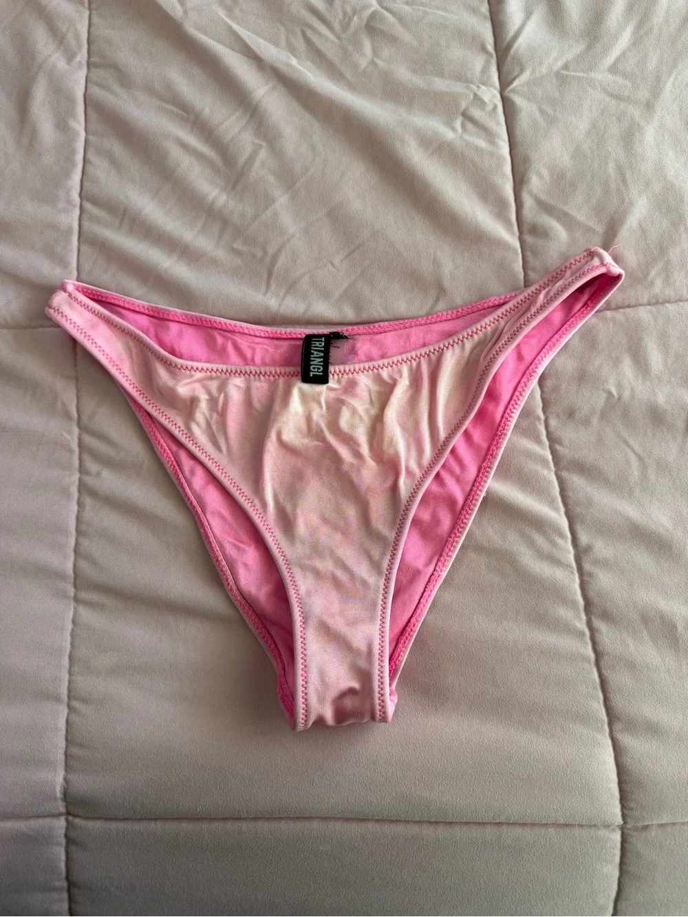 Triangl Pink Tie-Dye Two-Piece Bikini Set